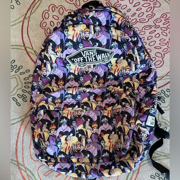 Vans Bags Disney Villains Backpack Maleficent Ursula Cruella Vans